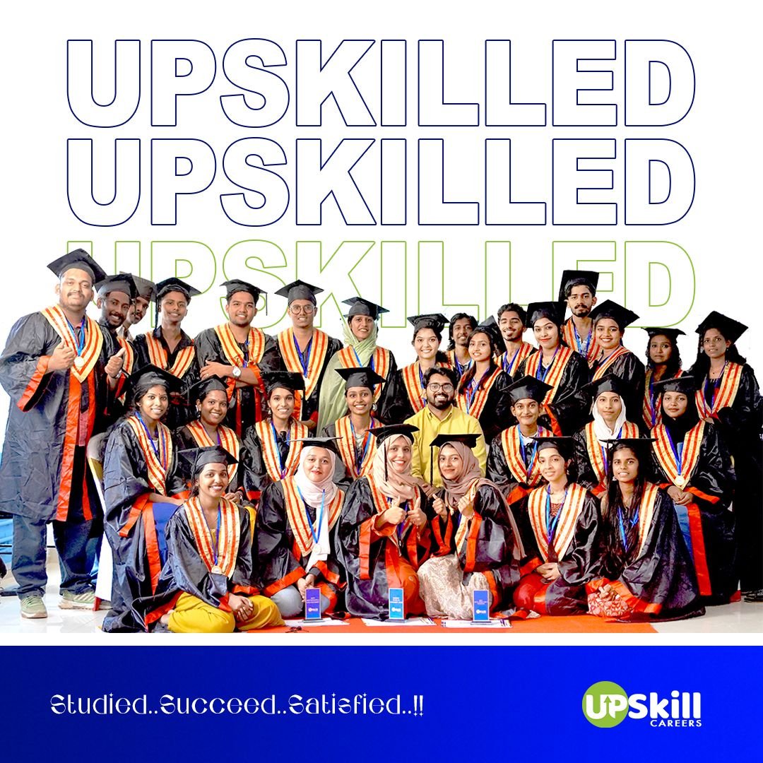 Upskill Careers graduates celebrating together