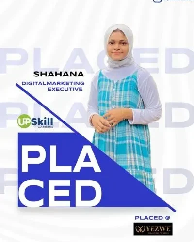 Shahana Placed From The Best Skill Development Institute In Kerala